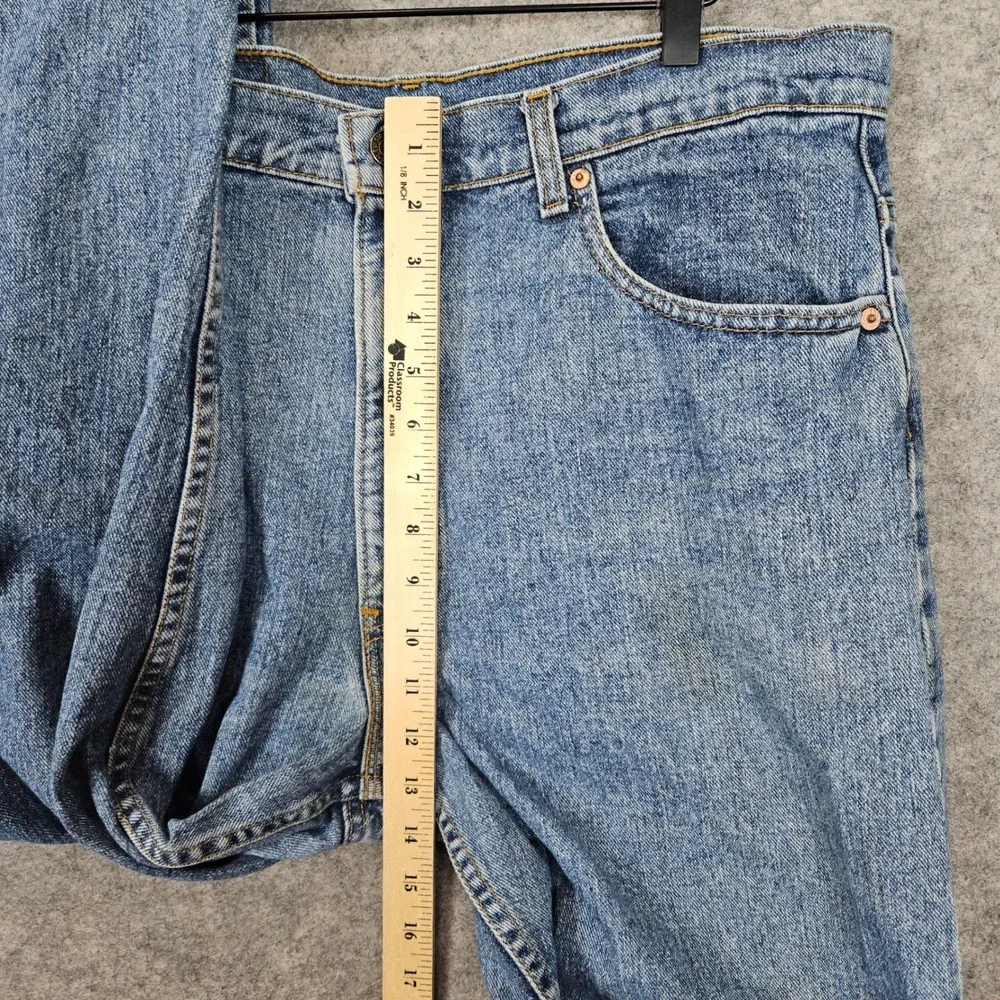 Levi's 550 Men's Blue Jeans Size 38x34 (ACTUAL 36x34) 100% Cotton Vintage 1992‎